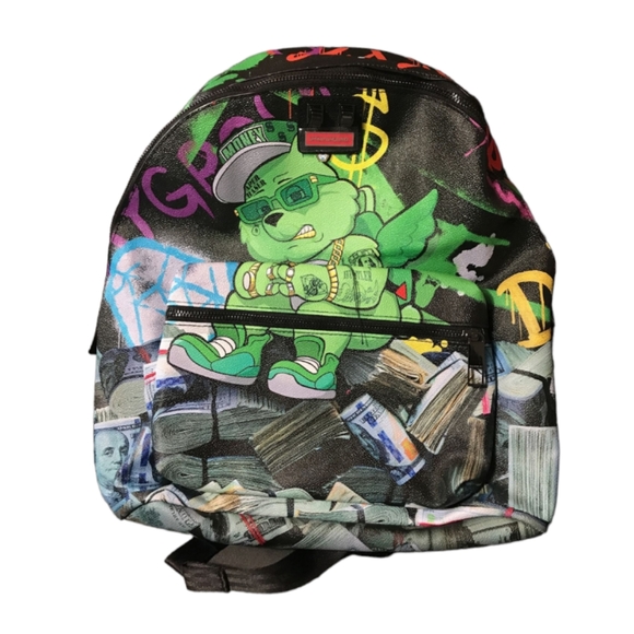 Sprayground Bags Sprayground Get That Paper Backpack Poshmark